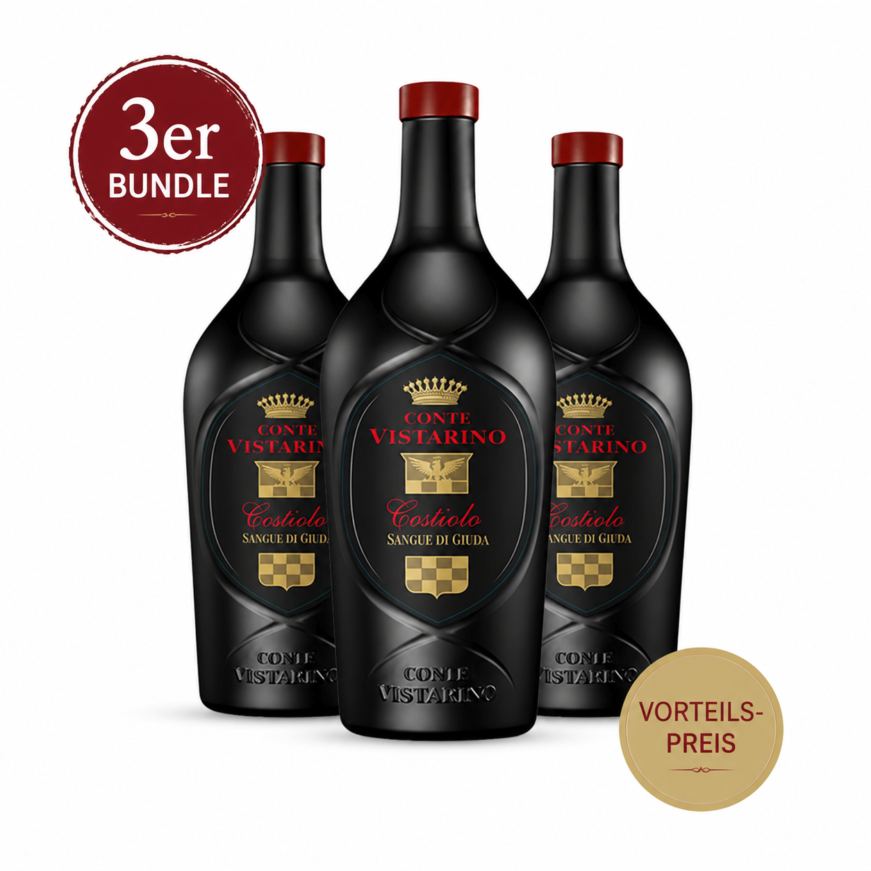 Conte Vistarino Costiolo 3er Paket je 0,75 l