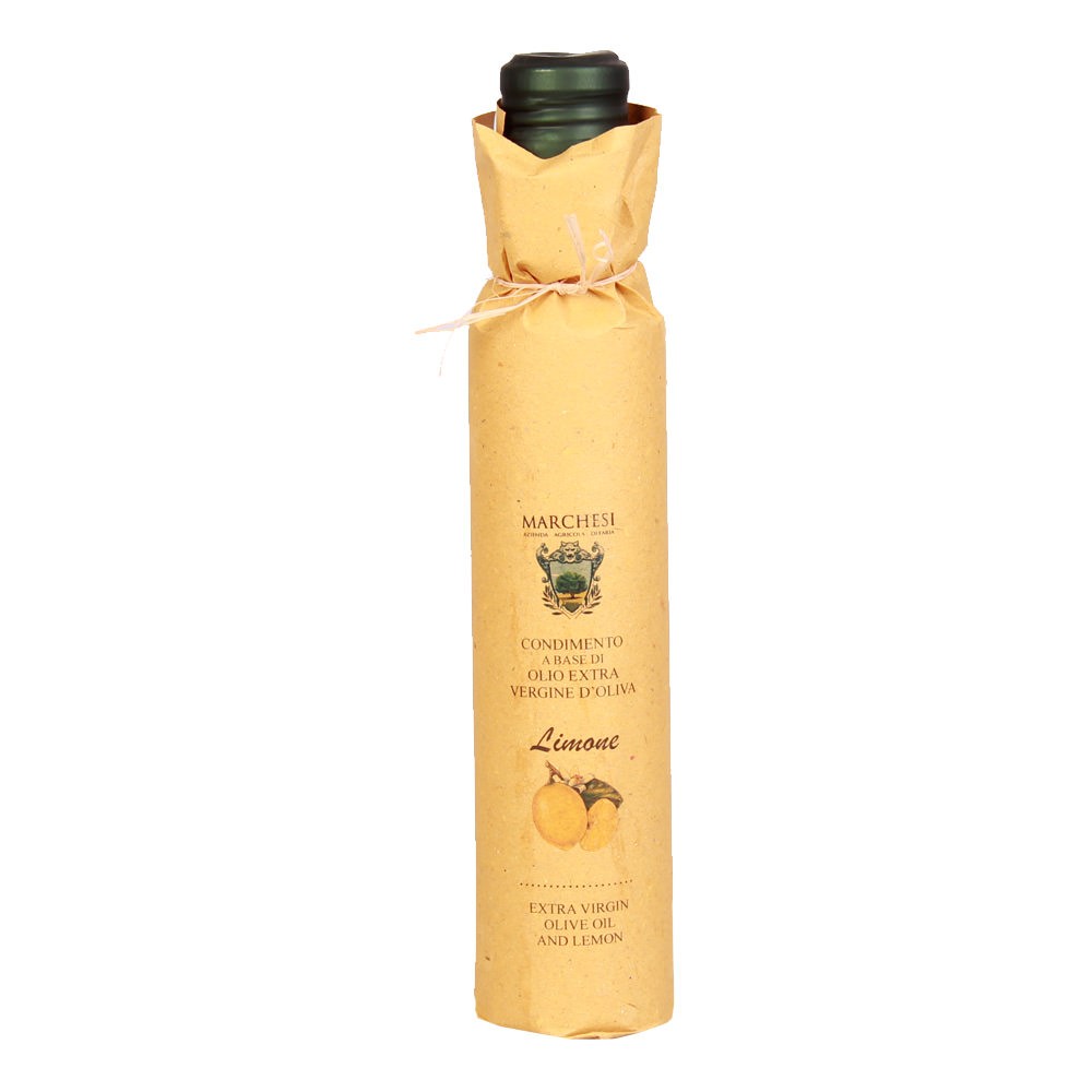 Marchesi Extra Vergine Olivenöl aromatisiert „Limone“ 0,25 l